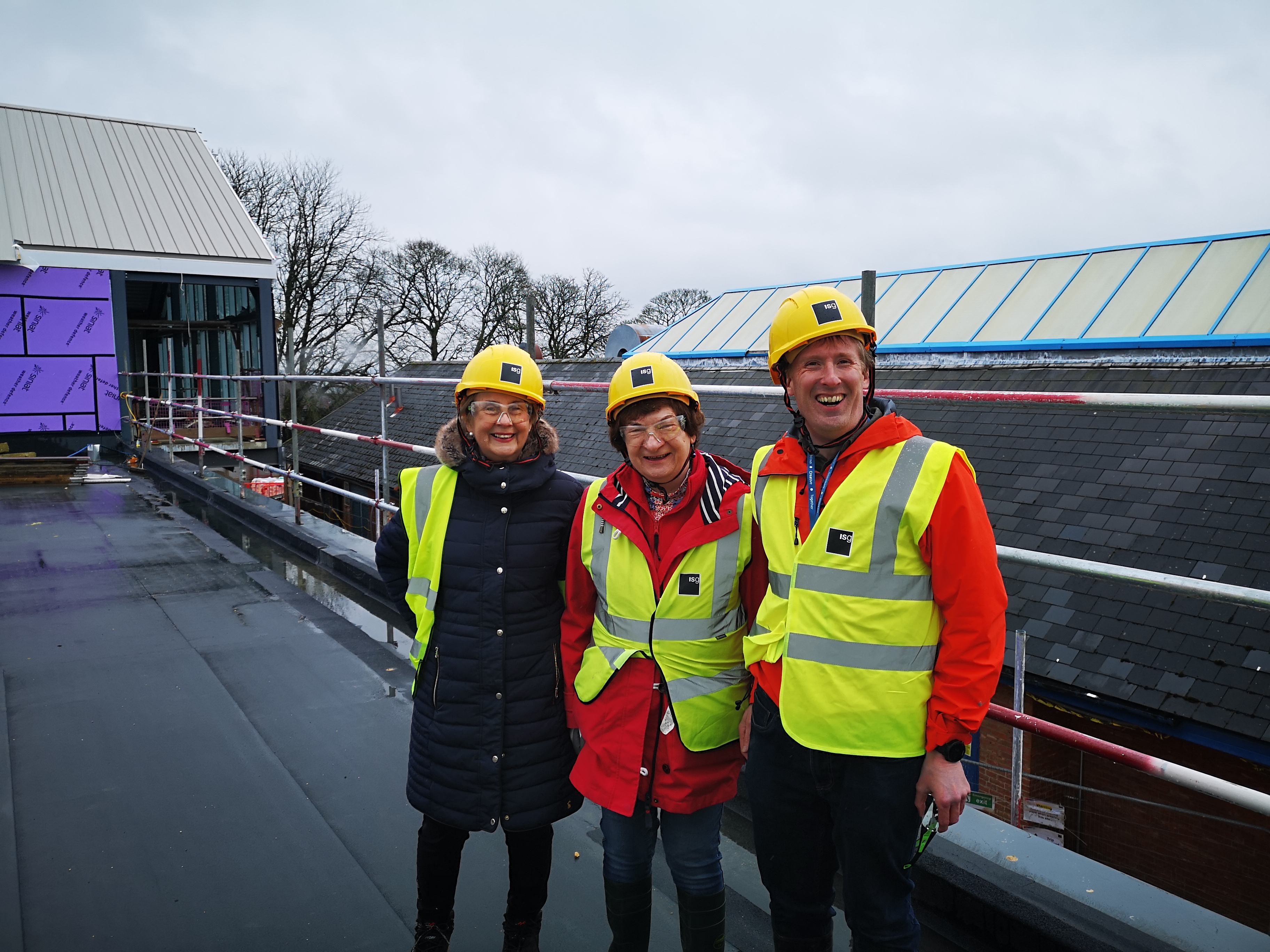 Knaresborough Town Council visit to the new Knaresborough Leisure and Wellness Centre