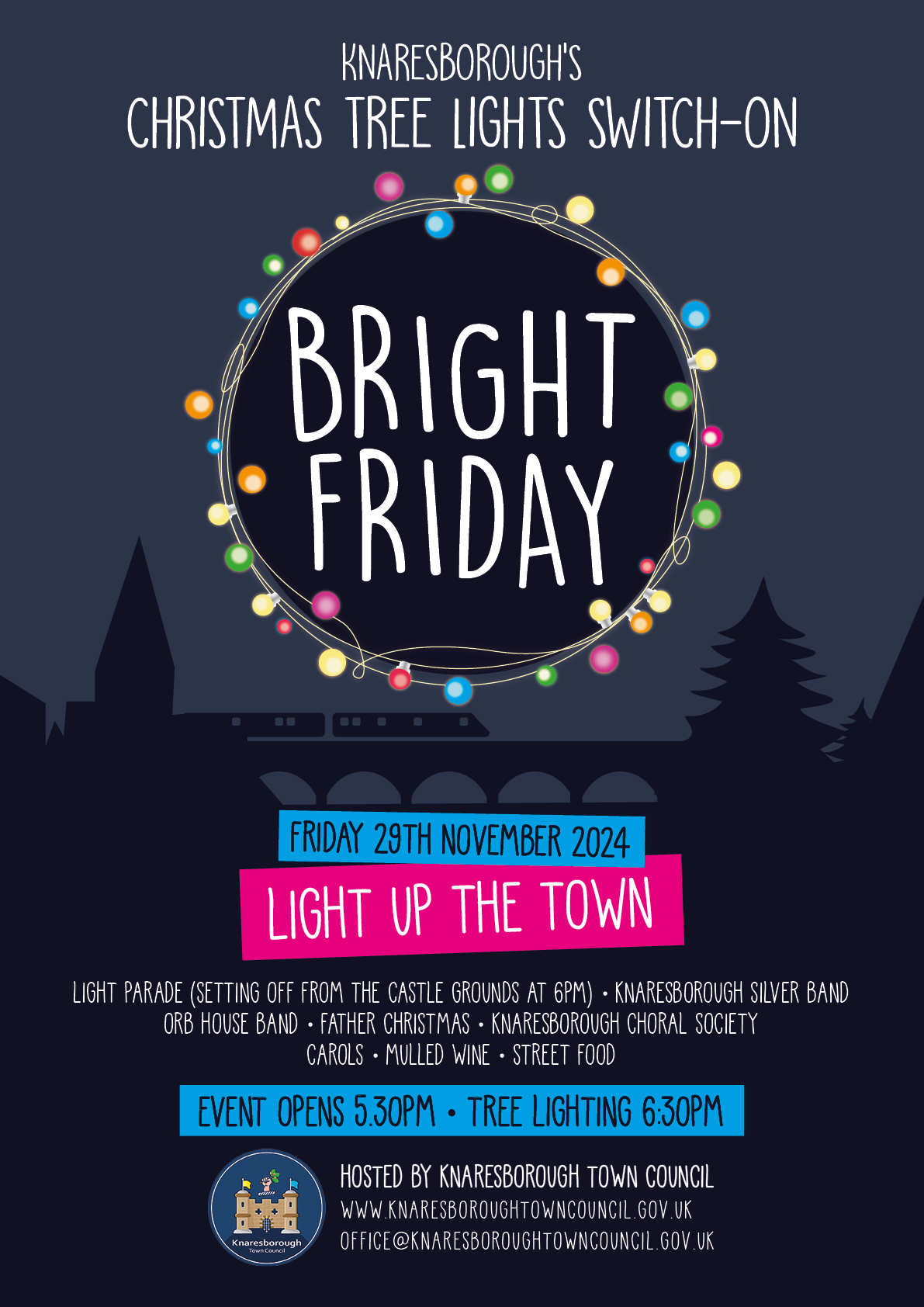 Bright Friday 2024 Christmas Lights Switch On