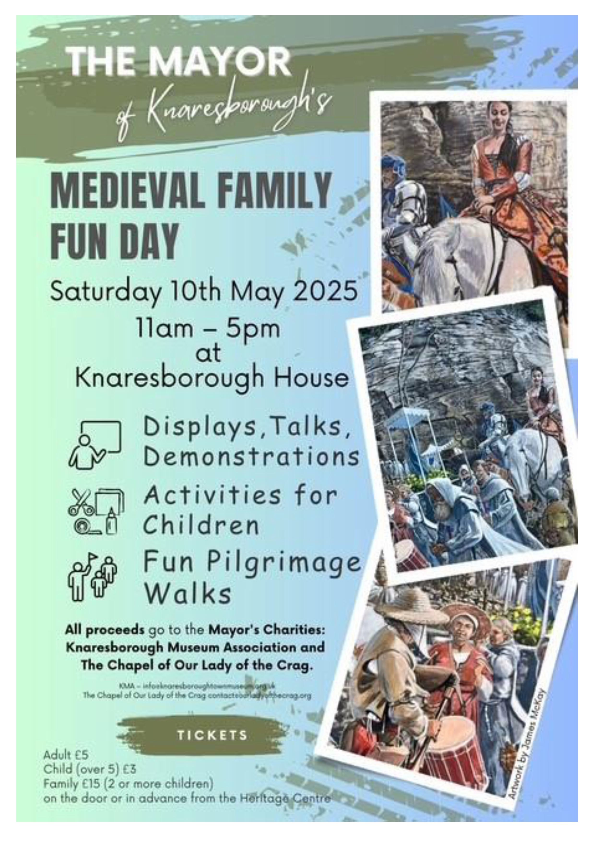 Mayor’s Medieval Family Fun Day 10th May 2025